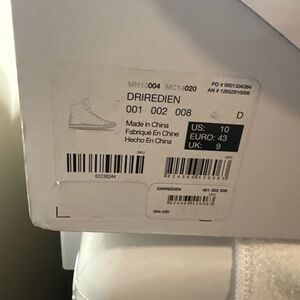 Aldo White High-Top Sneakers